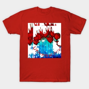 Universal Drip Dripping Heart Balloons T-Shirt